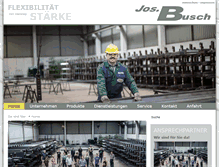 Tablet Screenshot of jos-busch.de